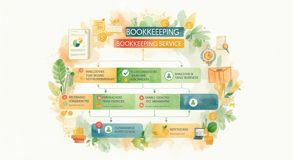 Making the final selection of the best bookkeeping service for your small business.